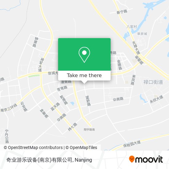 奇业游乐设备(南京)有限公司 map