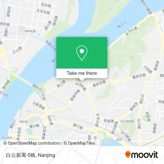 白云新寓-5栋 map