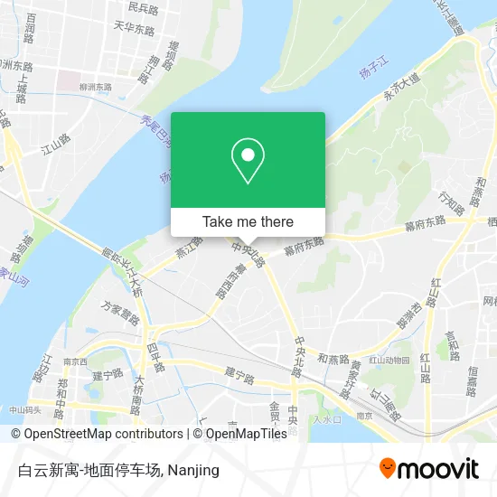 白云新寓-地面停车场 map