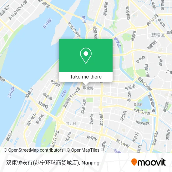 双康钟表行(苏宁环球商贸城店) map