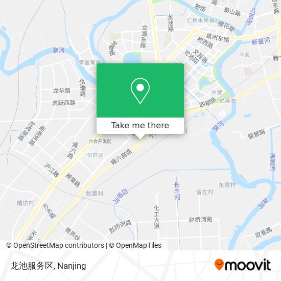 龙池服务区 map