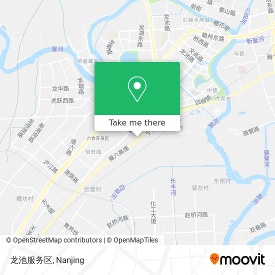 龙池服务区 map
