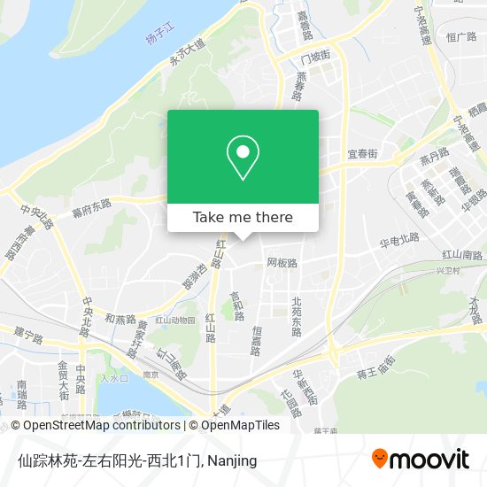 仙踪林苑-左右阳光-西北1门 map