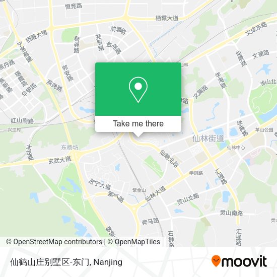 仙鹤山庄别墅区-东门 map