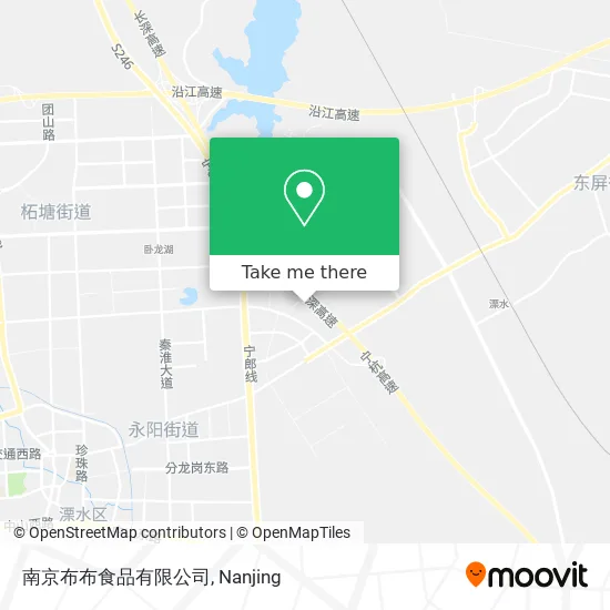 南京布布食品有限公司 map