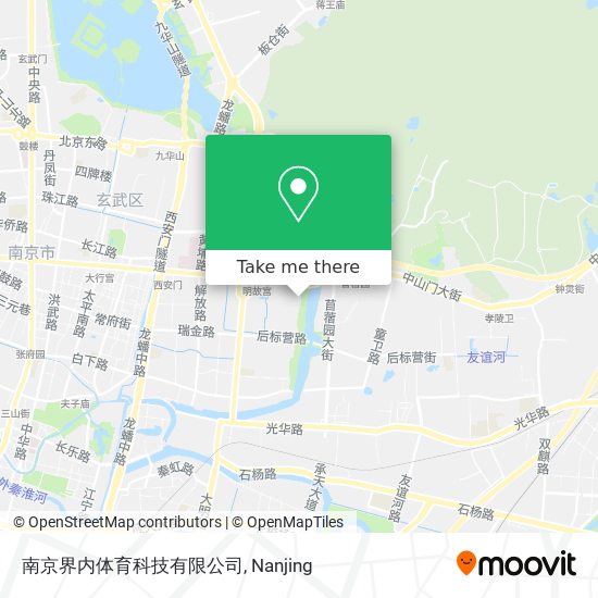 南京界内体育科技有限公司 map