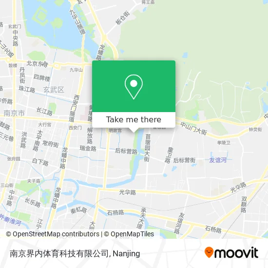 南京界内体育科技有限公司 map