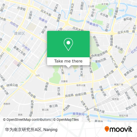 华为南京研究所A区 map