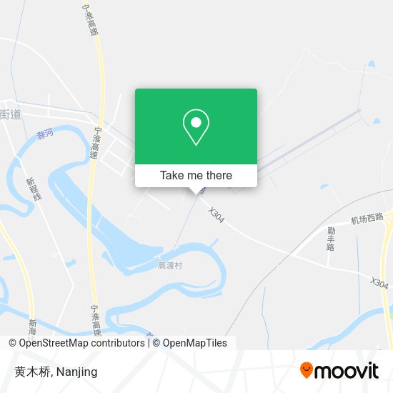 黄木桥 map