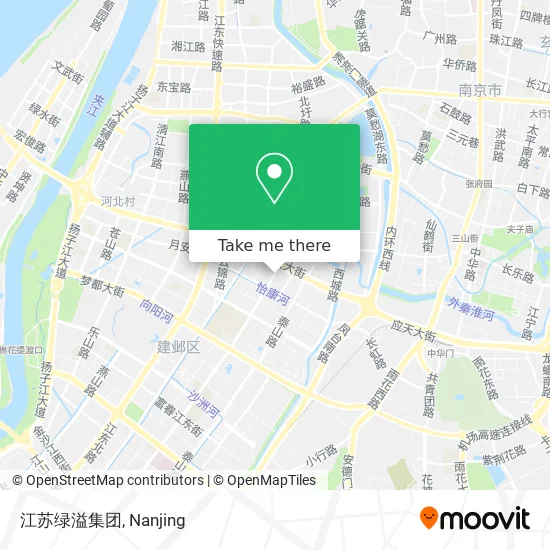 江苏绿溢集团 map