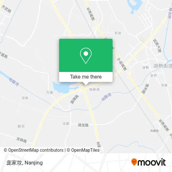 庞家坟 map