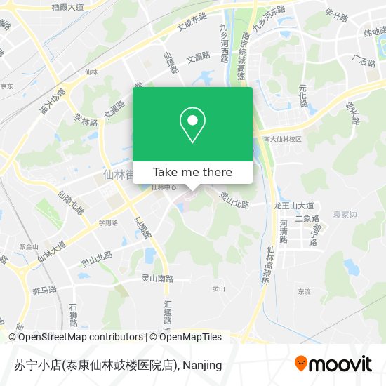 苏宁小店(泰康仙林鼓楼医院店) map