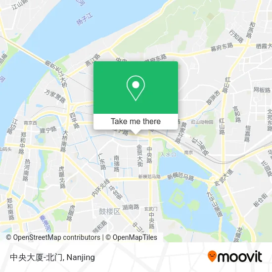 中央大厦-北门 map