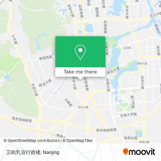 卫岗乳业行政楼 map