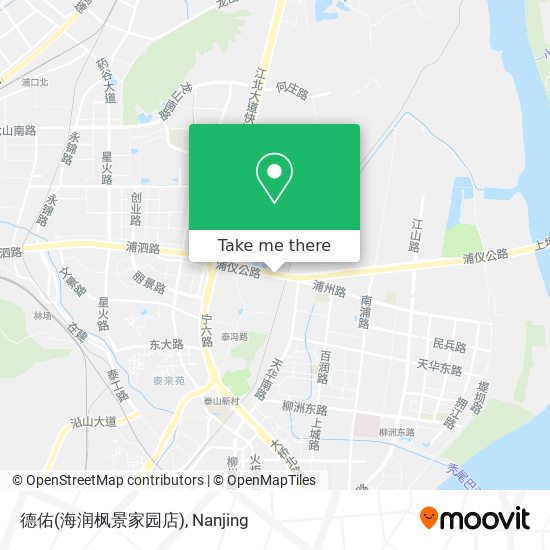 德佑(海润枫景家园店) map