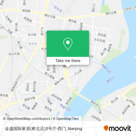 金盛国际家居(桥北店)3号厅-西门 map