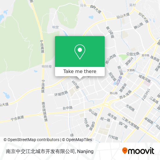 南京中交江北城市开发有限公司 map