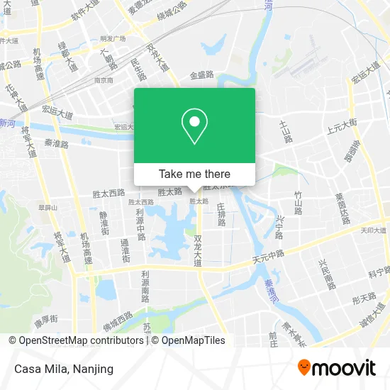 Casa Mila map
