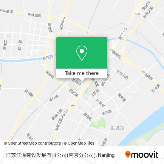 江苏江泽建设发展有限公司(南京分公司) map