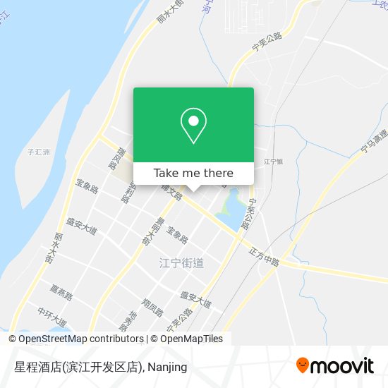 星程酒店(滨江开发区店) map