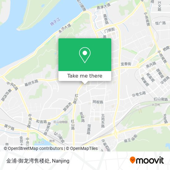 金浦-御龙湾售楼处 map