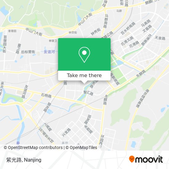 紫光路 map