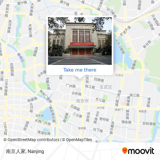 南京人家 map