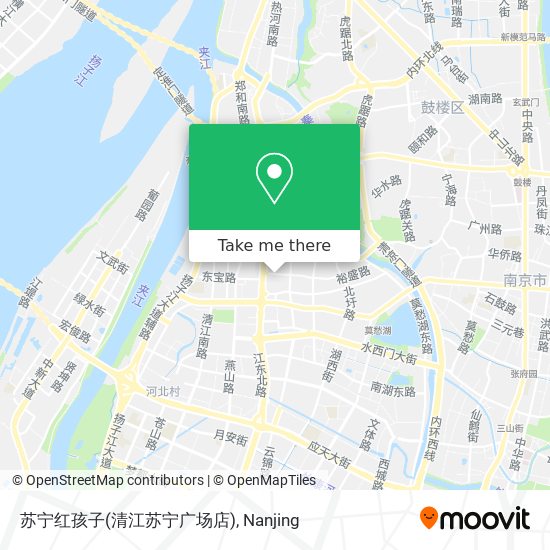 苏宁红孩子(清江苏宁广场店) map