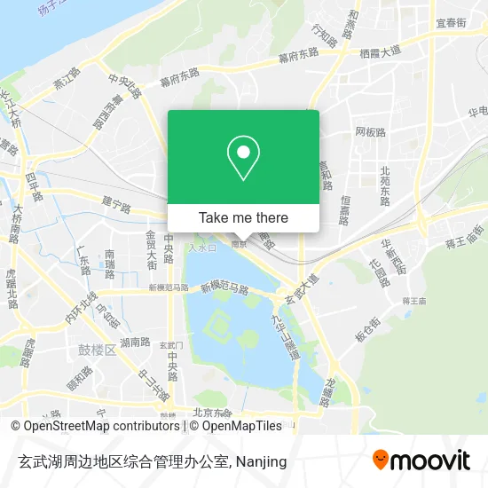 玄武湖周边地区综合管理办公室 map
