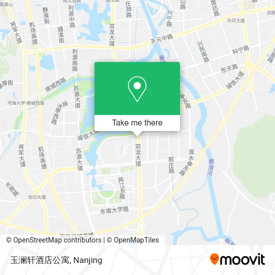 玉澜轩酒店公寓 map