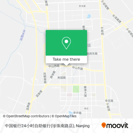 中国银行24小时自助银行(珍珠南路店) map