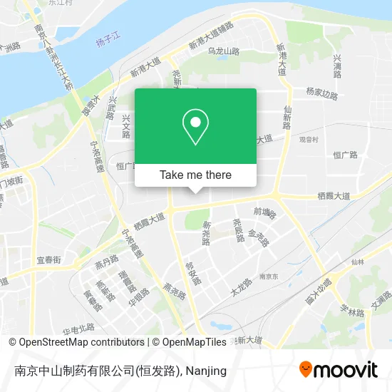 南京中山制药有限公司(恒发路) map