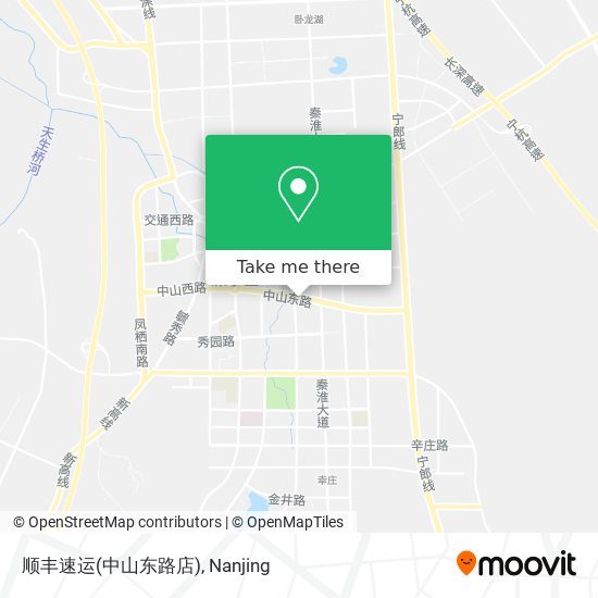 顺丰速运(中山东路店) map
