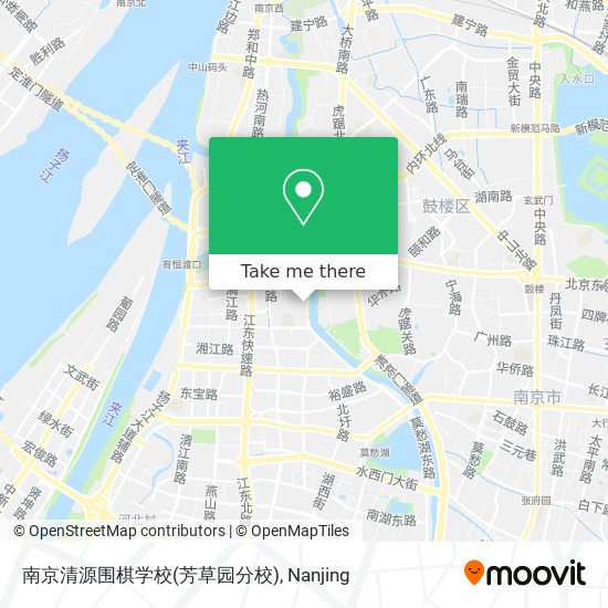 南京清源围棋学校(芳草园分校) map