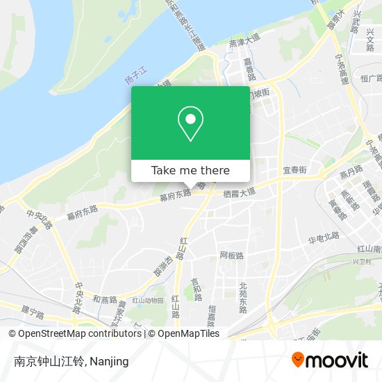 南京钟山江铃 map