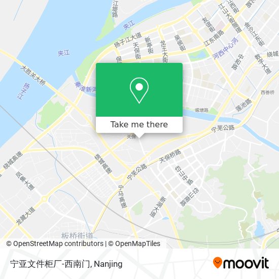 宁亚文件柜厂-西南门 map