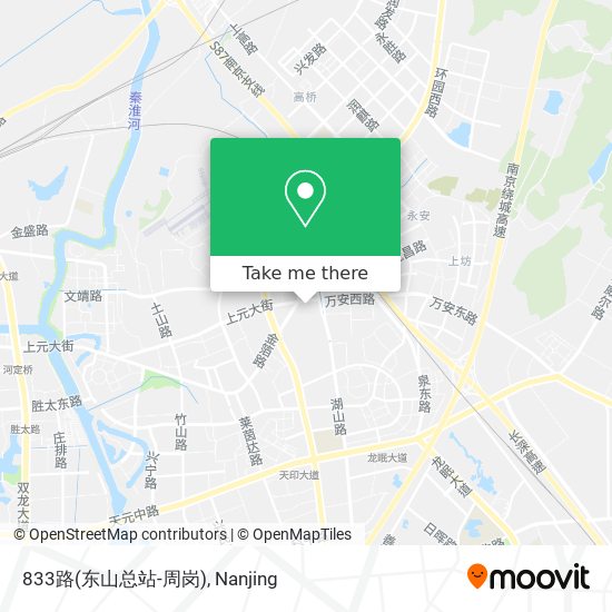833路(东山总站-周岗) map