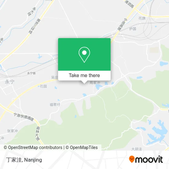 丁家洼 map