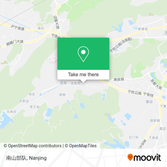 南山部队 map