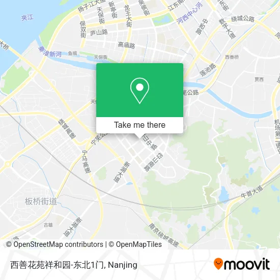 西善花苑祥和园-东北1门 map