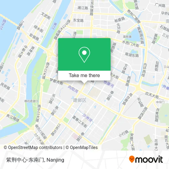 紫荆中心-东南门 map