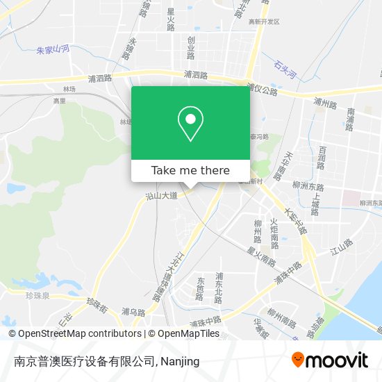 南京普澳医疗设备有限公司 map