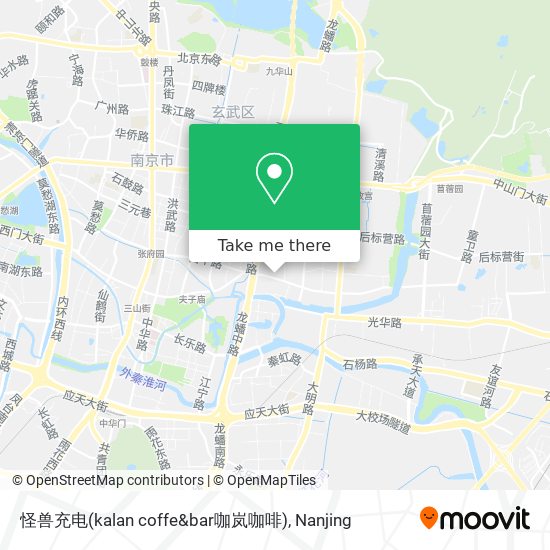 怪兽充电(kalan coffe&bar咖岚咖啡) map
