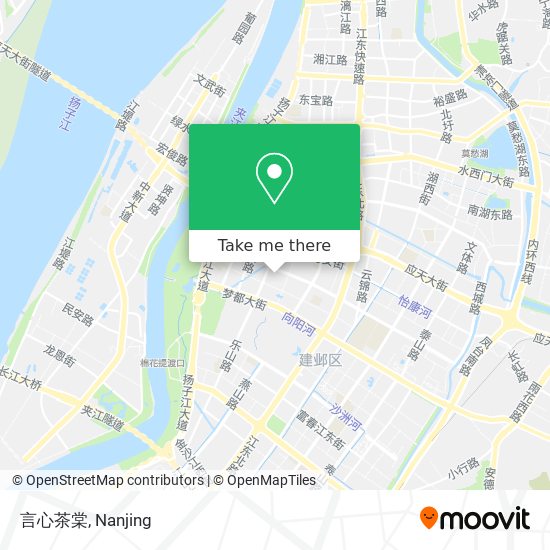 言心茶棠 map