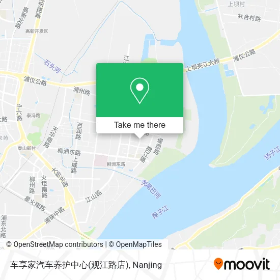 车享家汽车养护中心(观江路店) map