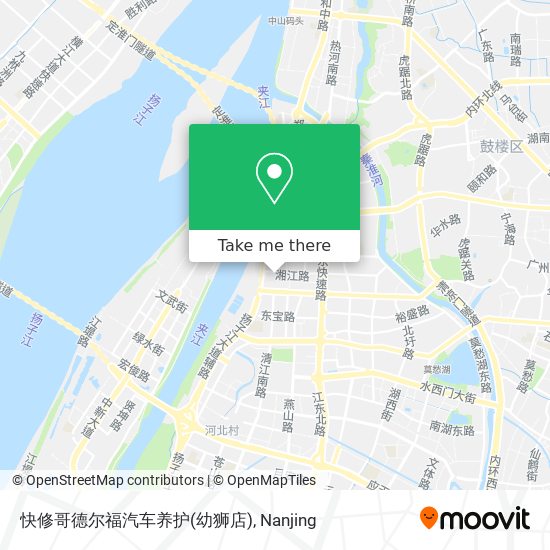 快修哥德尔福汽车养护(幼狮店) map