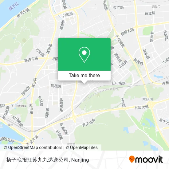 扬子晚报江苏九九递送公司 map
