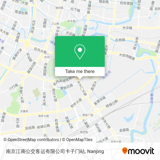 南京江南公交客运有限公司卡子门站 map