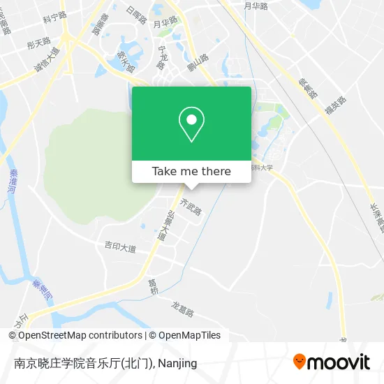 南京晓庄学院音乐厅(北门) map