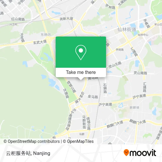 云柜服务站 map